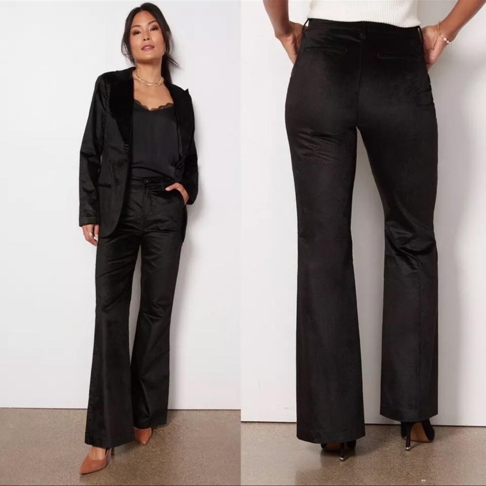 Level99 for Evereve “Percy Velvet Pant” in Black-Size 30-NWT
